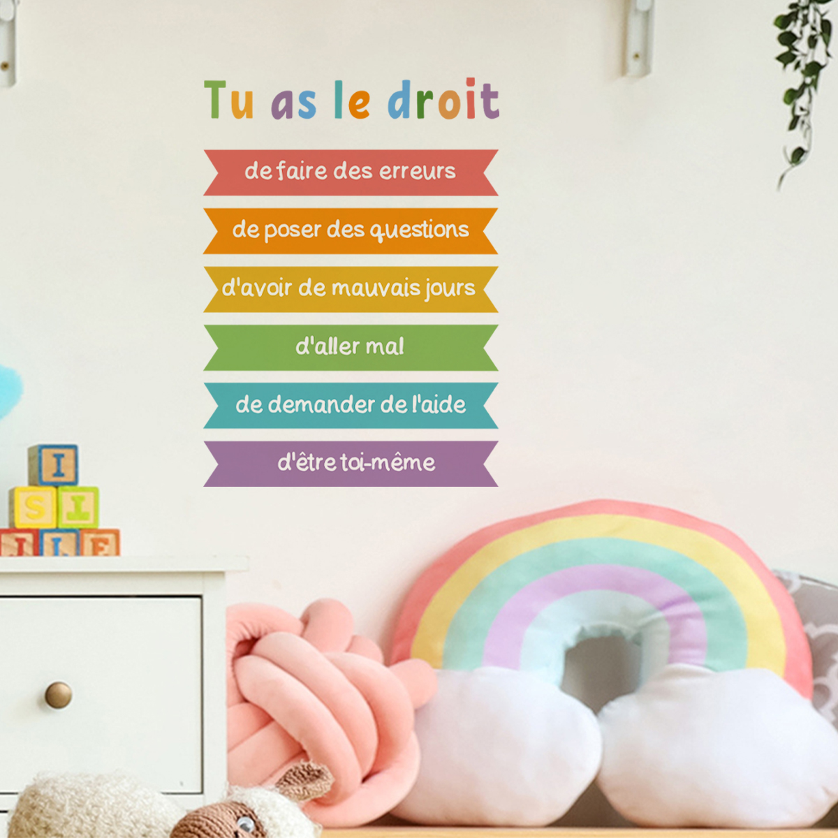 Kids Education Motivation - French Tu as le droit Motivational