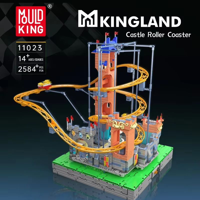 Kids Education Park - MOULDKING Castle Roller Coaster Electric Remote