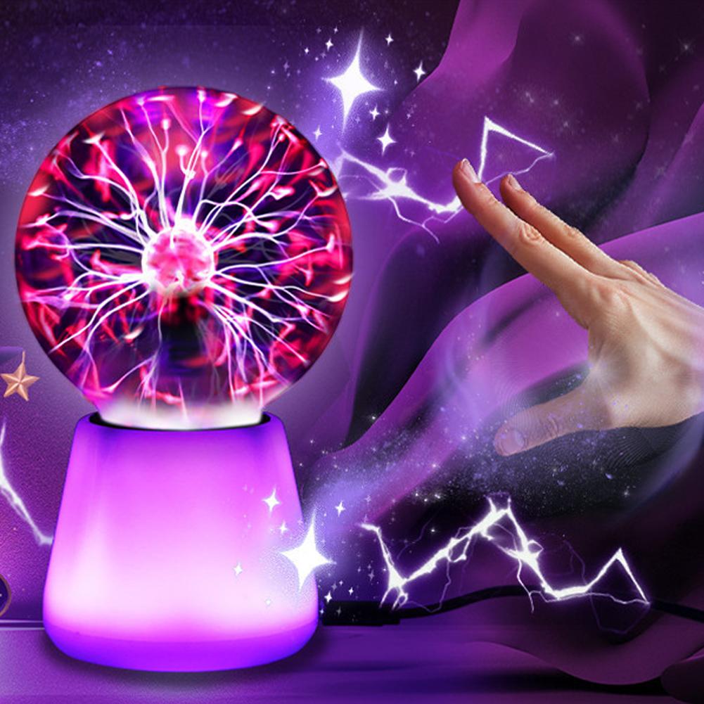 Globe Interactive Light - Plasma Ball Lamp Desk Decor Interactive