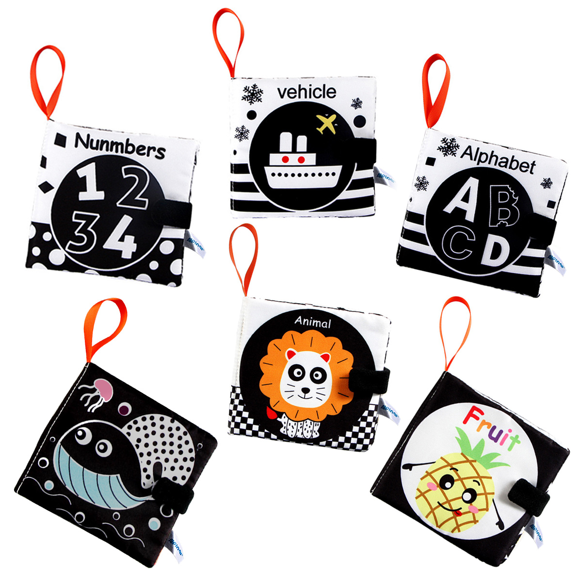 Kids Education Books - Soft Cloth Books Baby Books Cloth