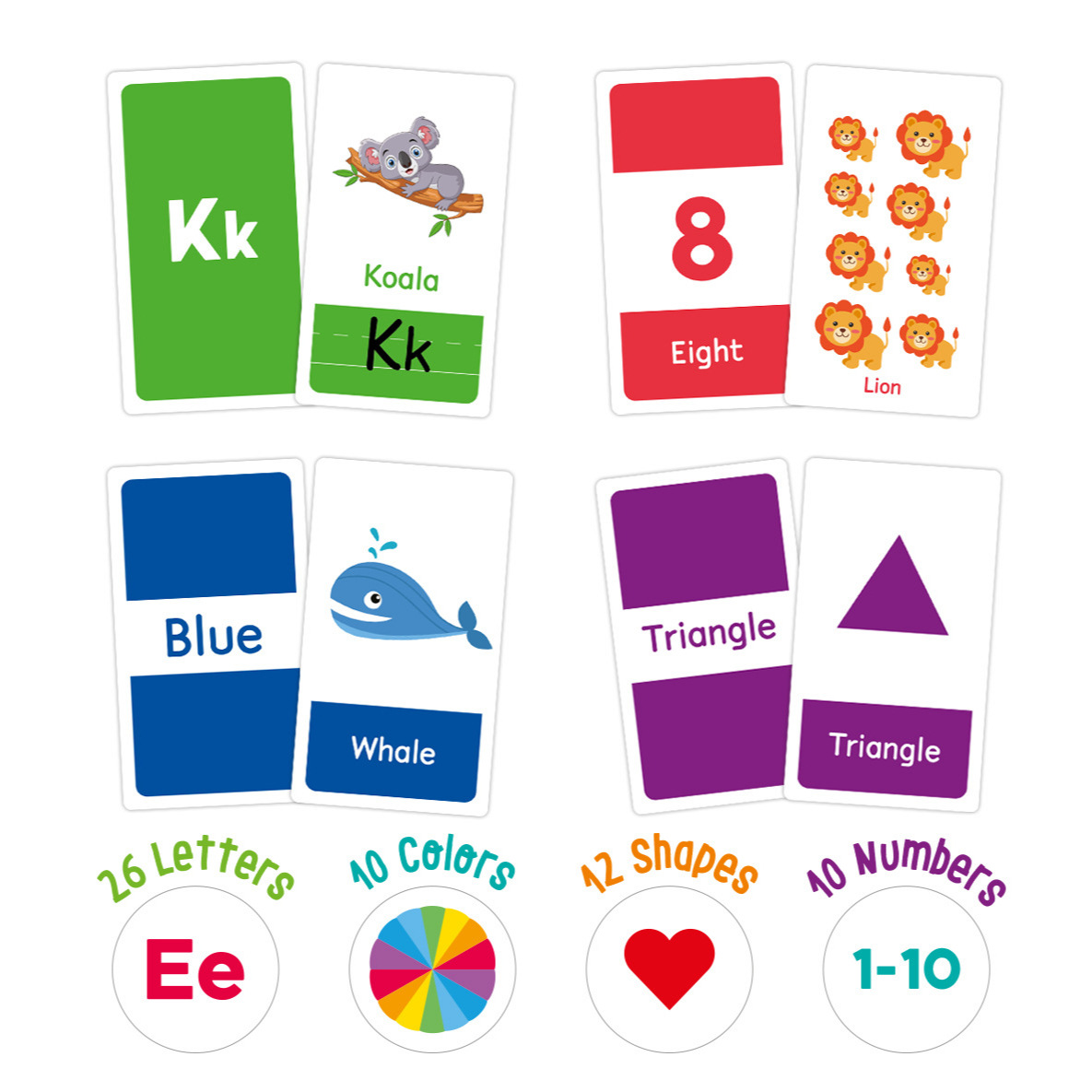 58 Pcs ABC Alphabet Flashcards - Kids Educational Game avaliação e preço