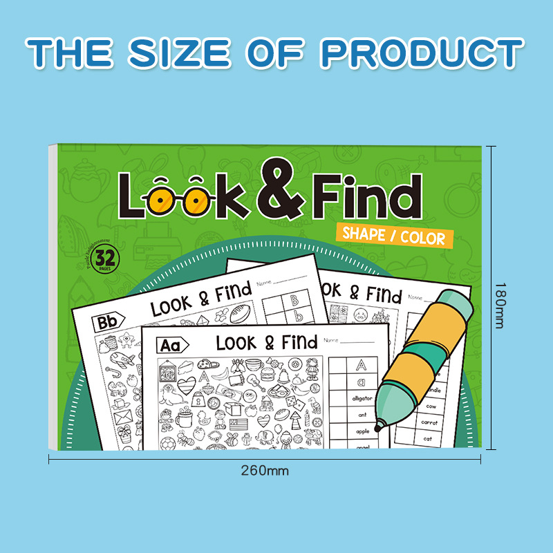 Kids Finding Item Fun Coloring - Kids Education Books avaliação e preço