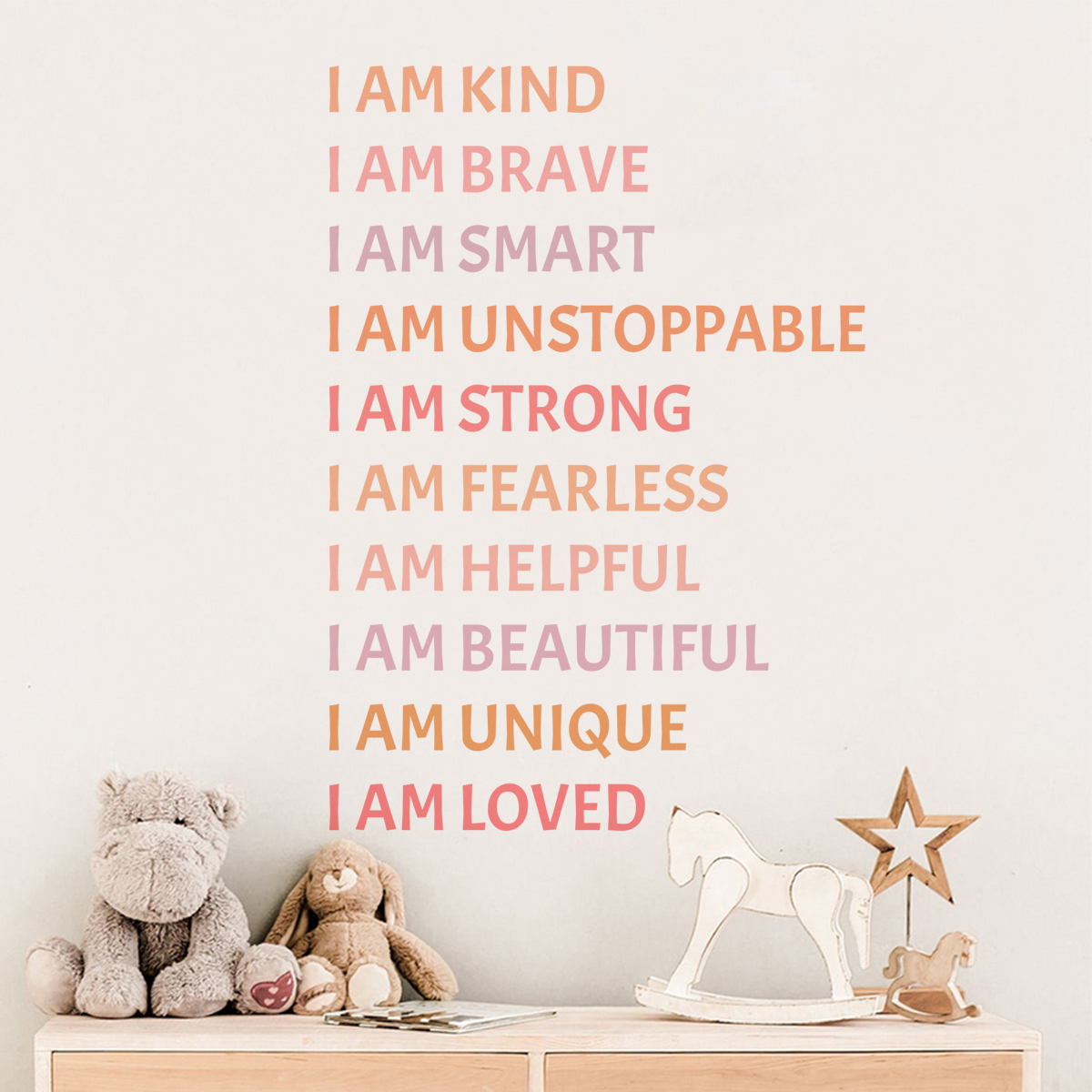Positive Kid Classroom Wall Pi - Kids Education Motivation avaliação e preço