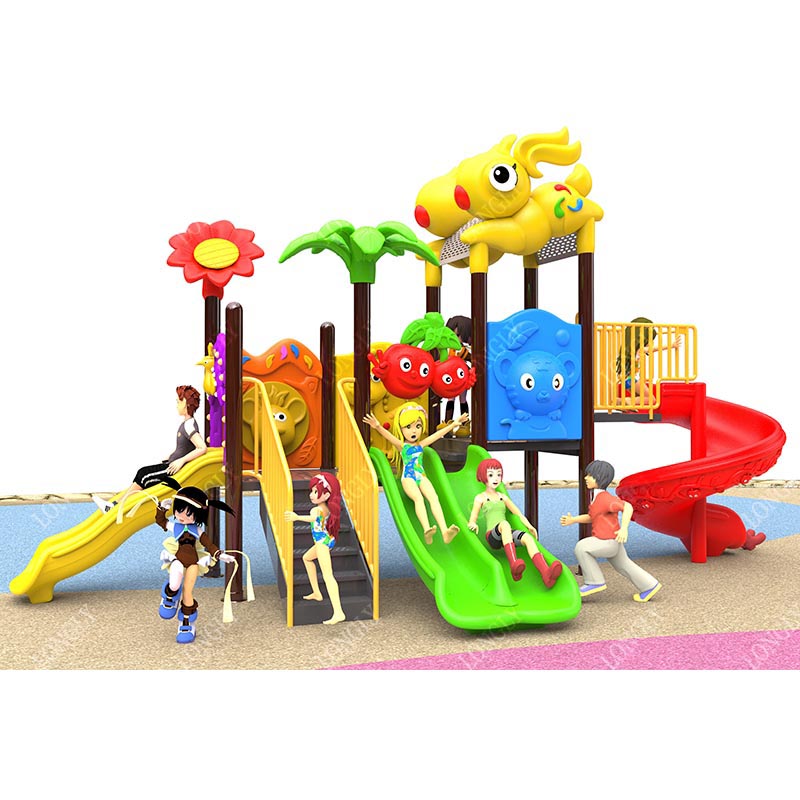 Top Selling Plastic Slide for  - Kids Education Park avaliação e preço