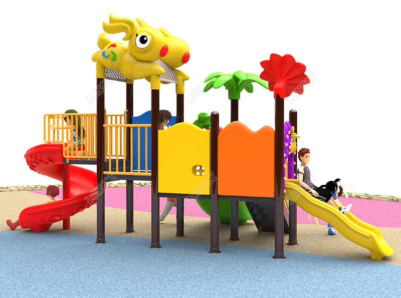 Top Selling Plastic Slide for  - Kids Education Park avaliação e preço