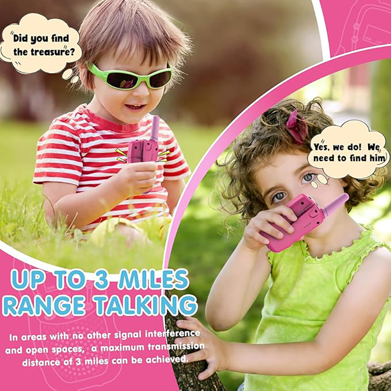 Kids Walkie Talkies 3 Pack Rec - Kids Education Channel avaliação e preço