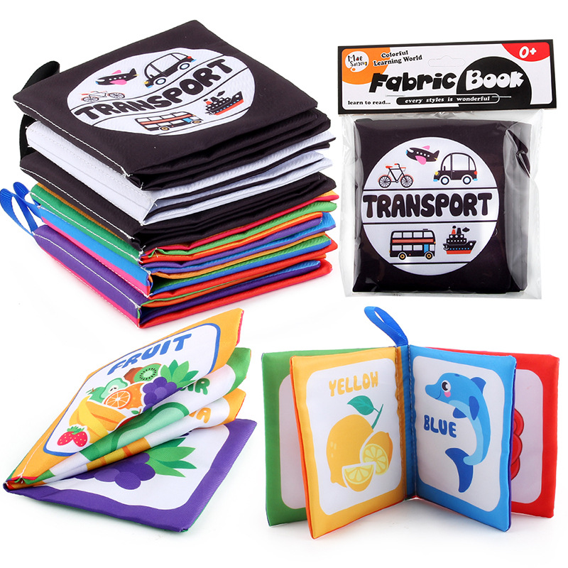 Baby Cloth Book for Newborns 0 - Kids Education Books avaliação e preço
