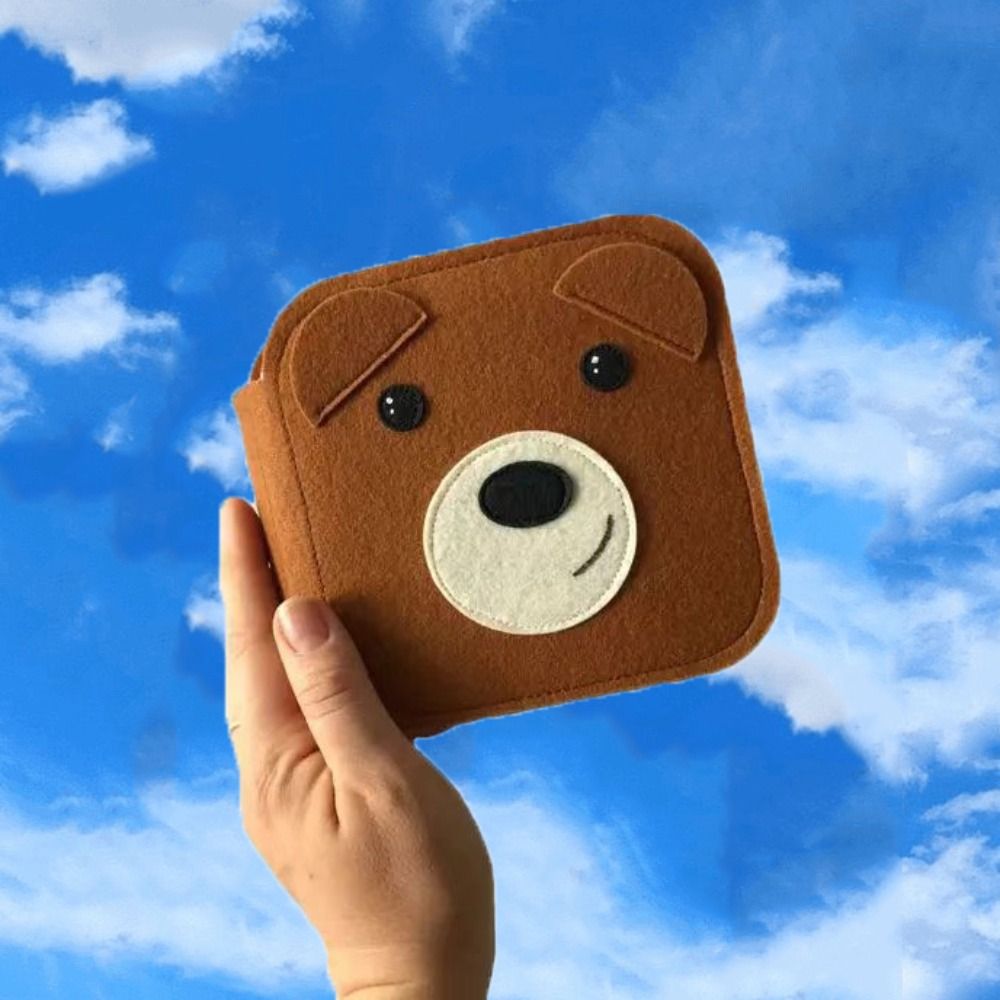 Cognitive Toys Bear Baby Cloth - Kids Education Books avaliação e preço