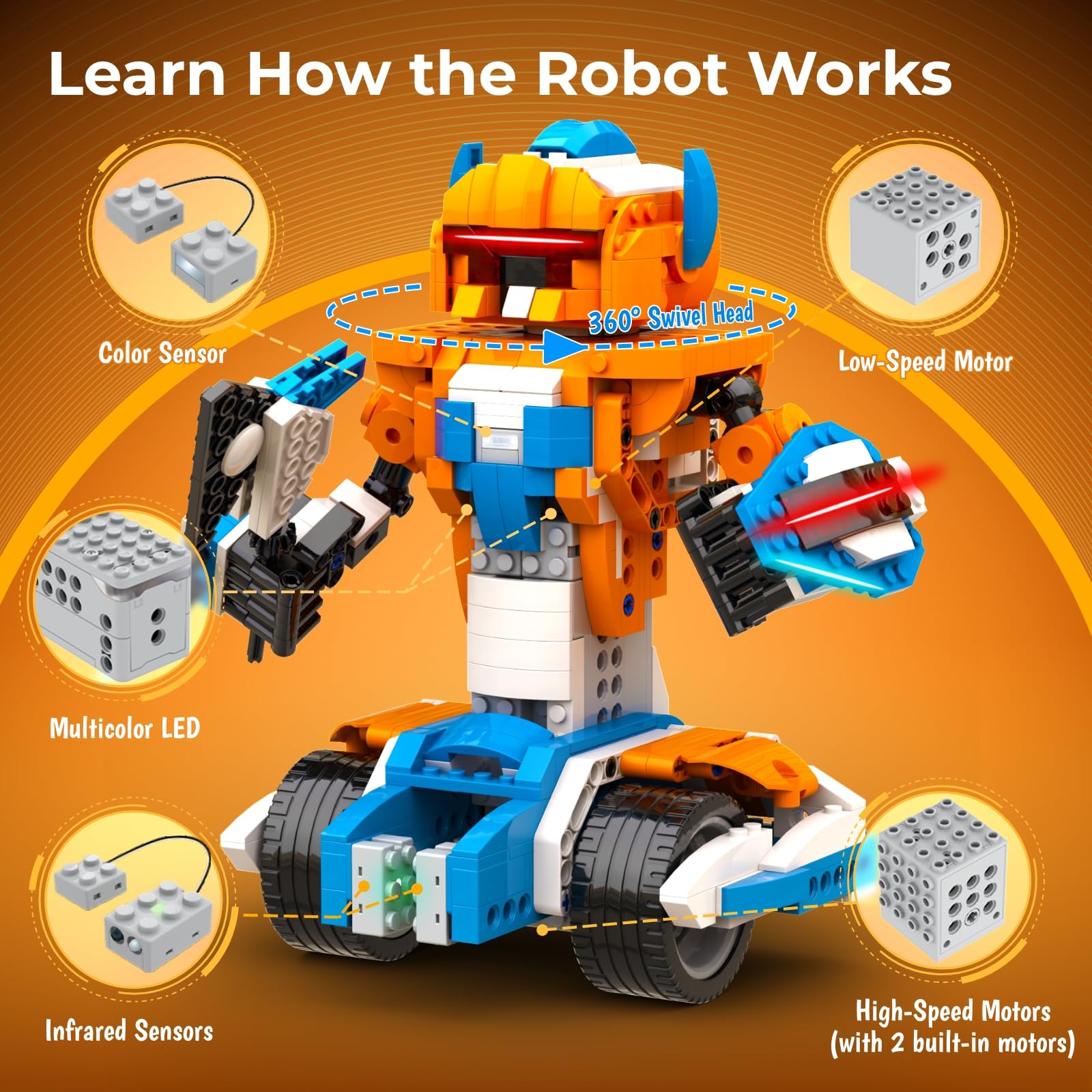 Apitor Robot X Building Kit 12 - Kids Education Free App avaliação e preço