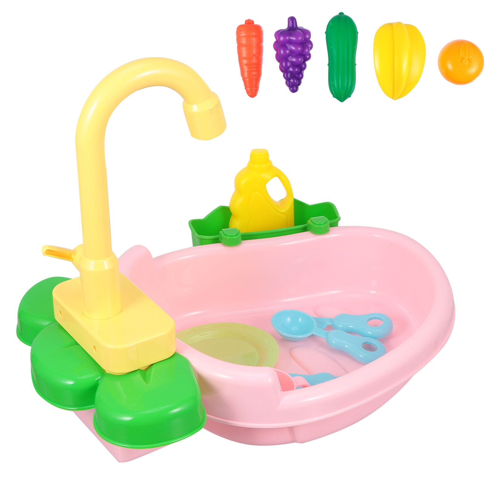 1Set Dishpan Kitchen Playset S - Kids Education Channel avaliação e preço