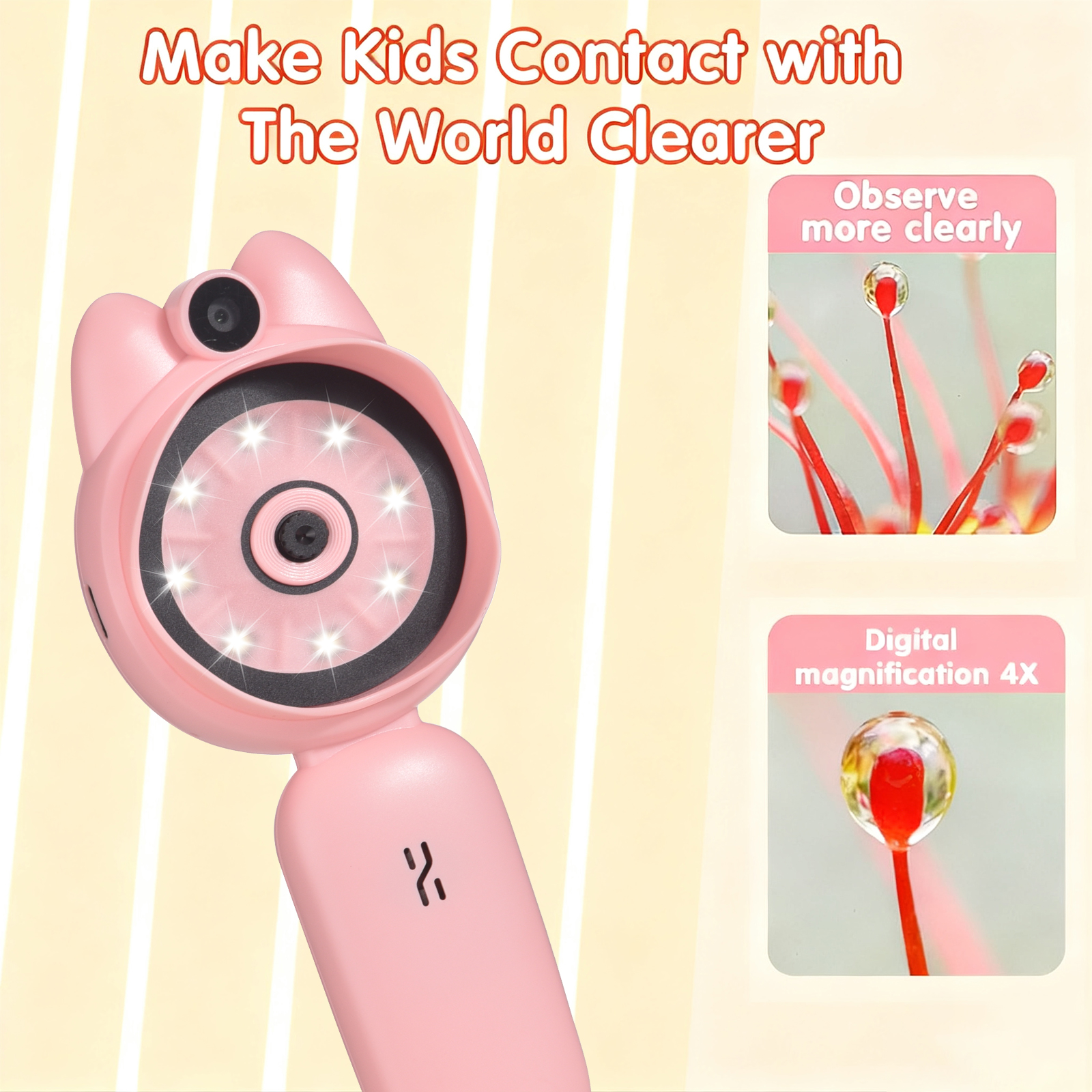 Kids Microscope with 2inch IPS - Kids Definition Of Education avaliação e preço