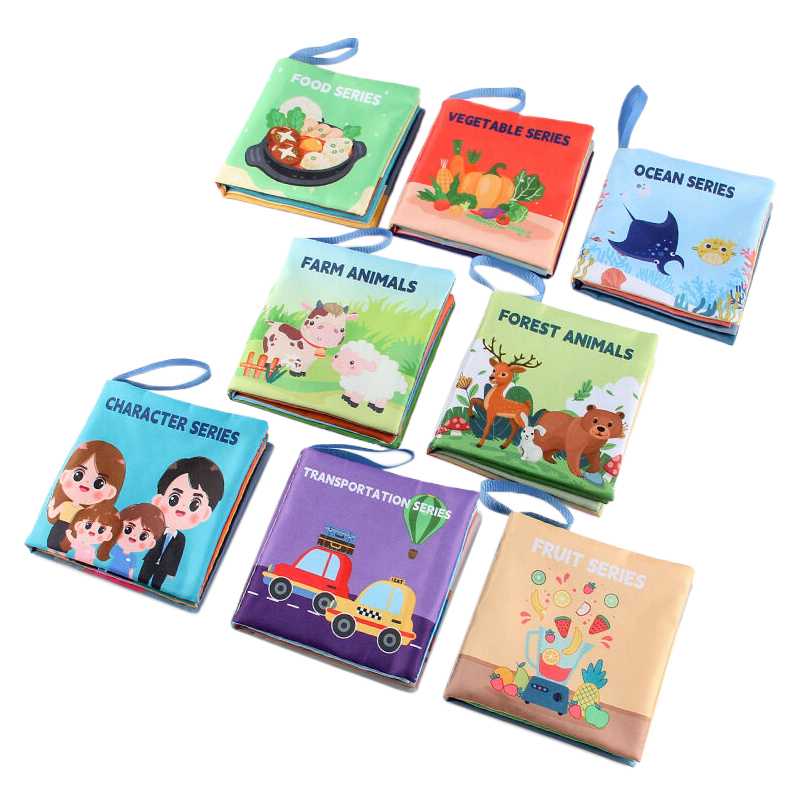 [J] Cloth Book For Early Educa - Kids Education Books avaliação e preço