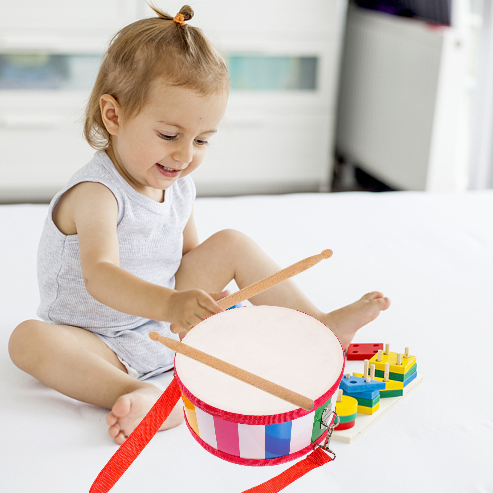 1Set Kids Snare Drum Children' - Kids Education Music avaliação e preço