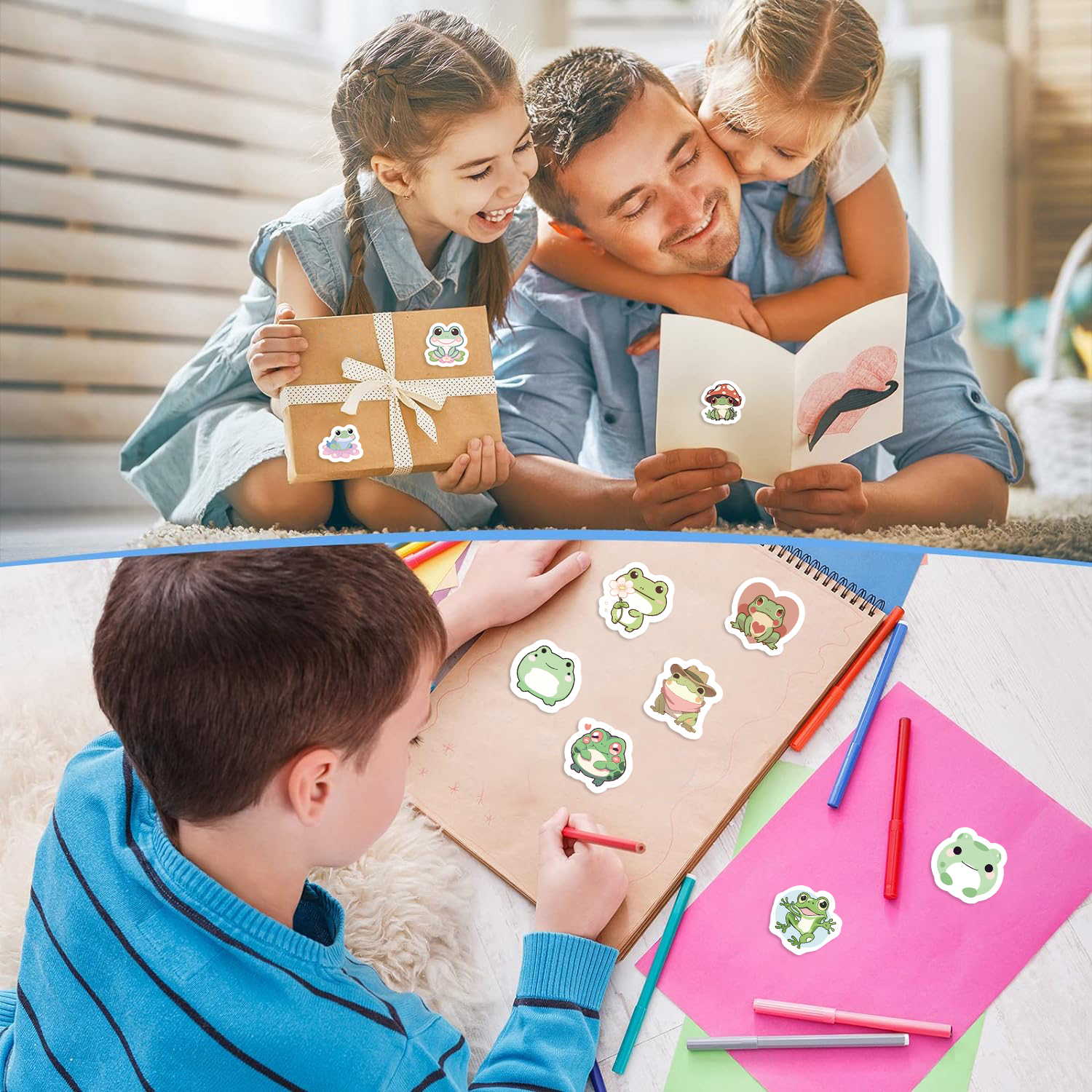 500Pcs/Roll Kawaii Decal Stude - Kids Education Motivation avaliação e preço