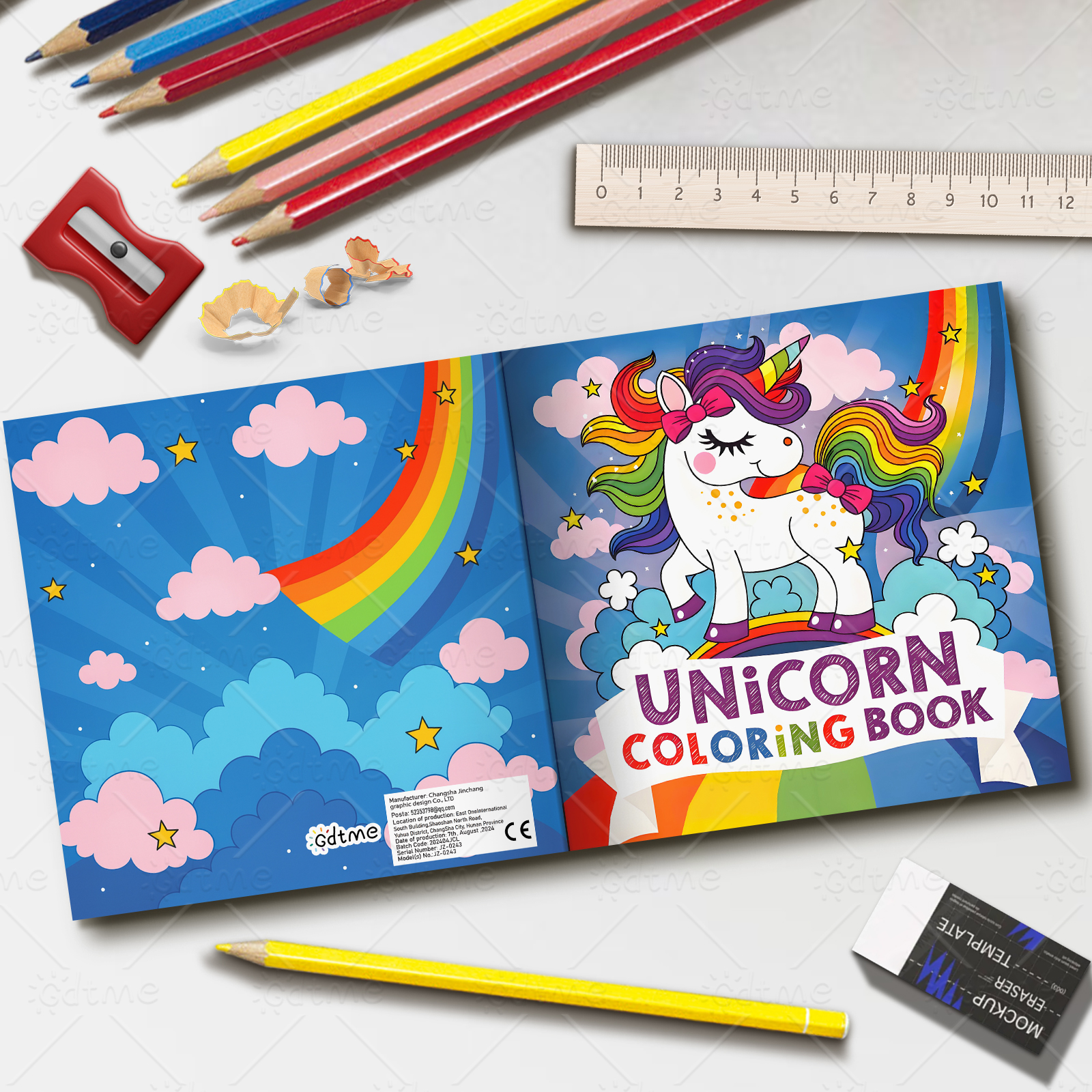Magical Friends Coloring Book  - Kids Education Books avaliação e preço