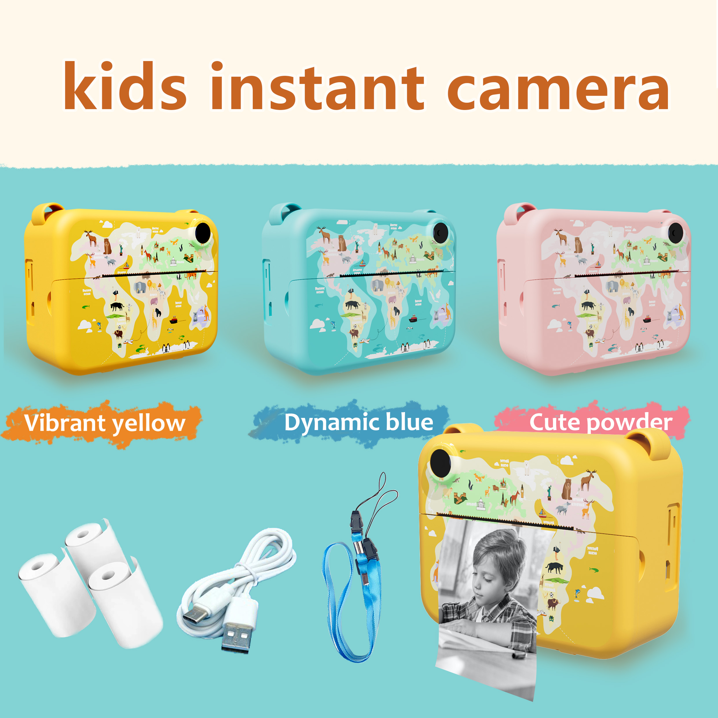 kids instant print camera 1080 - Kids Definition Of Education avaliação e preço