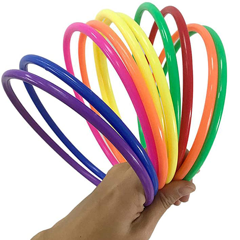 10 Pcs Plastic Toss Rings Targ - Kids Education Park avaliação e preço