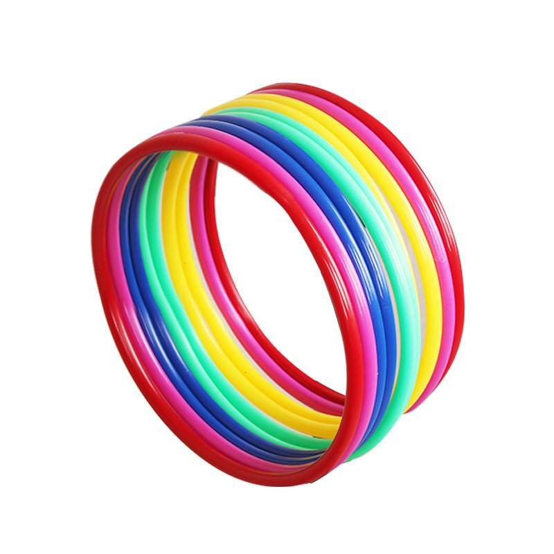 10 Pcs Plastic Toss Rings Targ - Kids Education Park avaliação e preço