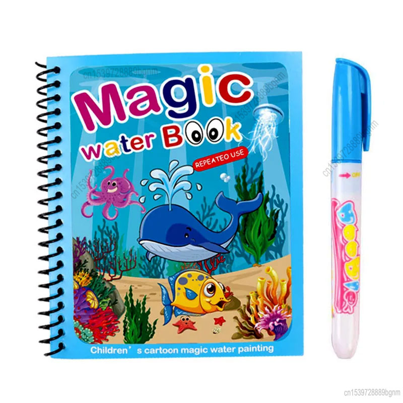 Cartoon Magic Water Painting C - Kids Education Books avaliação e preço