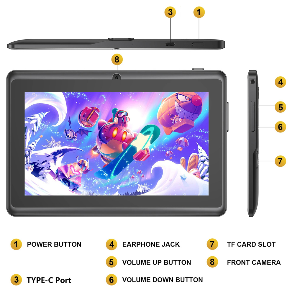 Hot Sales 7 Inch Kids Tablet Q - Kids Education Software For Pc avaliação e preço