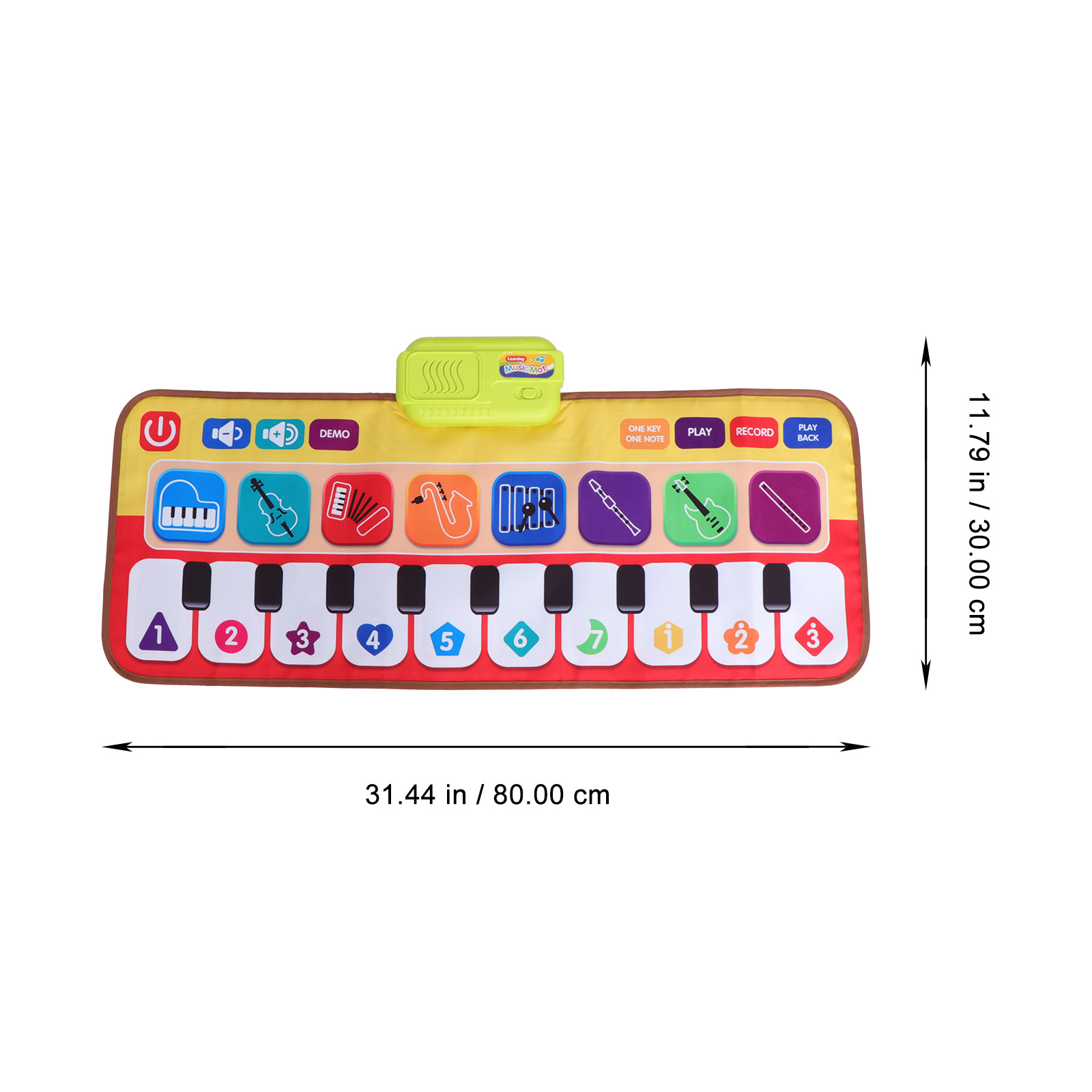 1Pcs Dancing Piano Mat Kids Mu - Kids Education Music avaliação e preço