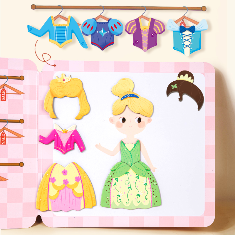 Kids Magnetic Quiet Book Toys  - Kids Education Books avaliação e preço