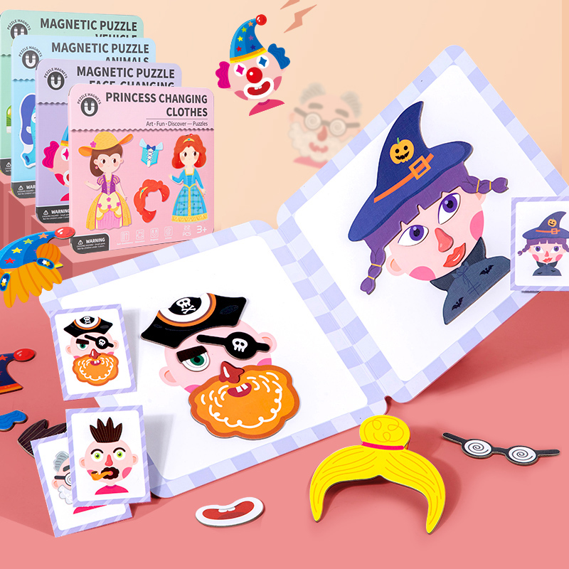 Kids Magnetic Quiet Book Toys  - Kids Education Books avaliação e preço
