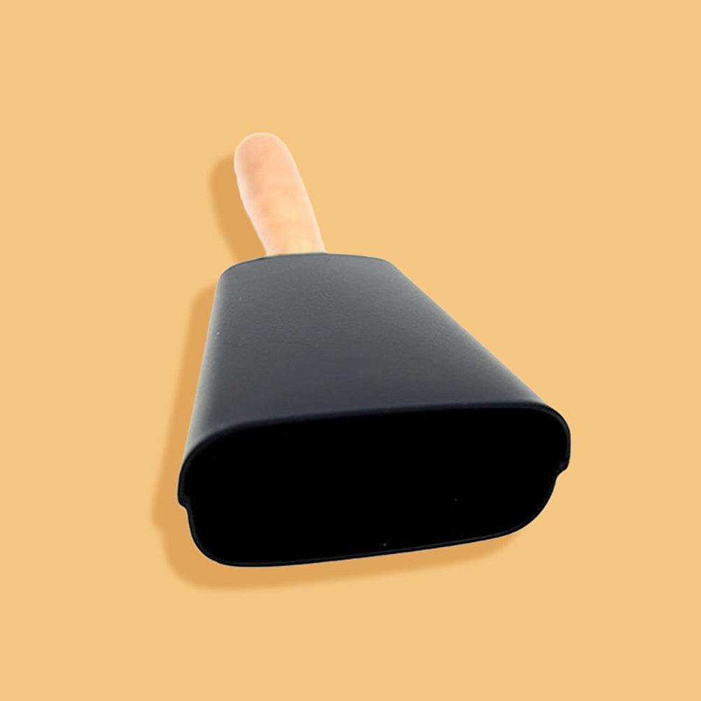 1Set Metal Cowbell with Wooden - Kids Education Music avaliação e preço