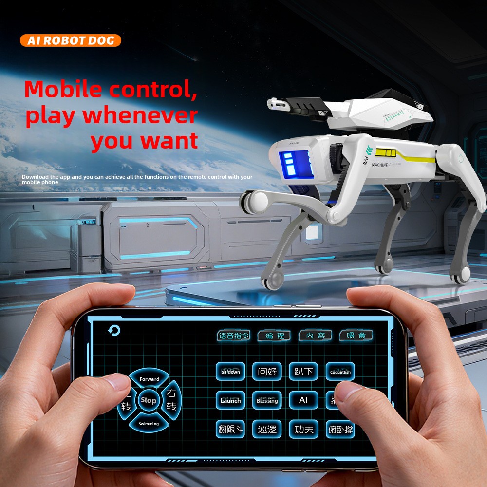 AI Intelligent RC Robot Dog Vo - Kids Education Free App avaliação e preço