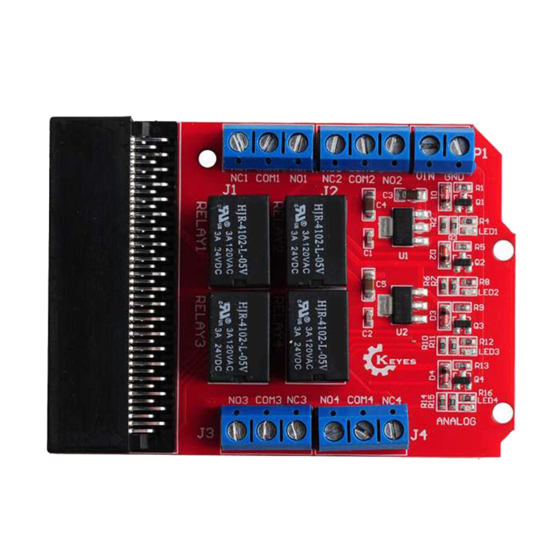 Microbit 4 Channel Relay Modul - Kids Education Channel avaliação e preço