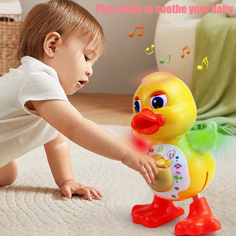 Electric Dancing Duck Toy Inte - Kids Education Music avaliação e preço