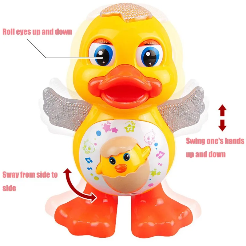 Electric Dancing Duck Toy Inte - Kids Education Music avaliação e preço