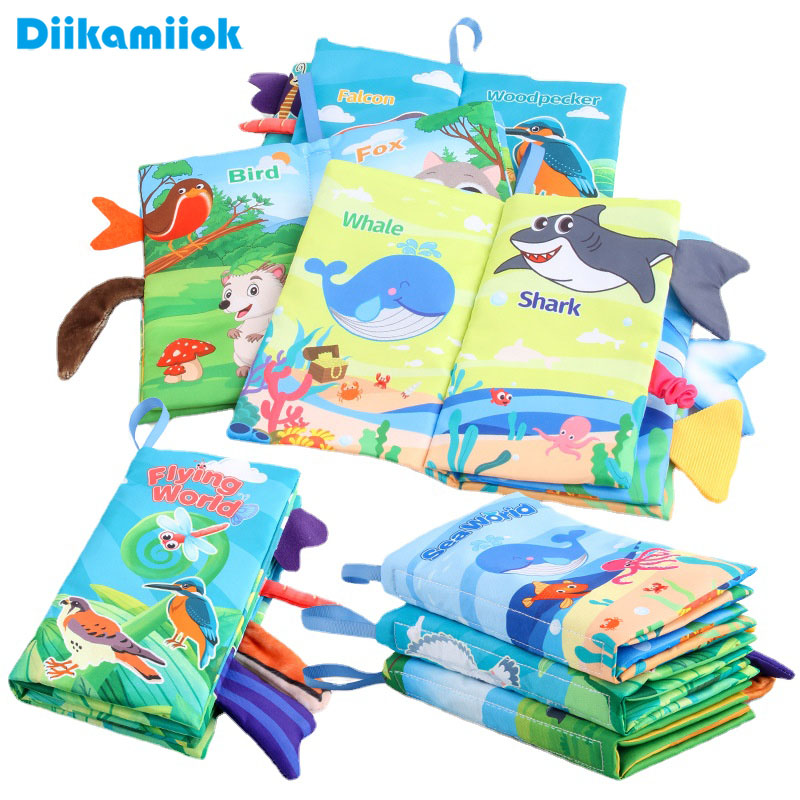 New Baby Cloth Books Visual an - Kids Education Books avaliação e preço