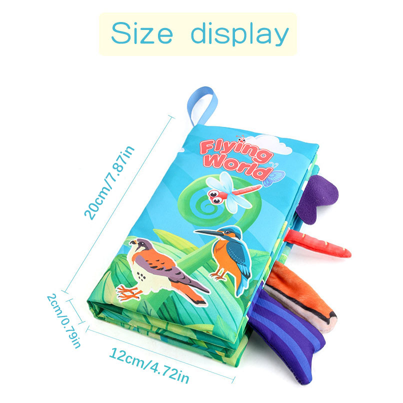New Baby Cloth Books Visual an - Kids Education Books avaliação e preço