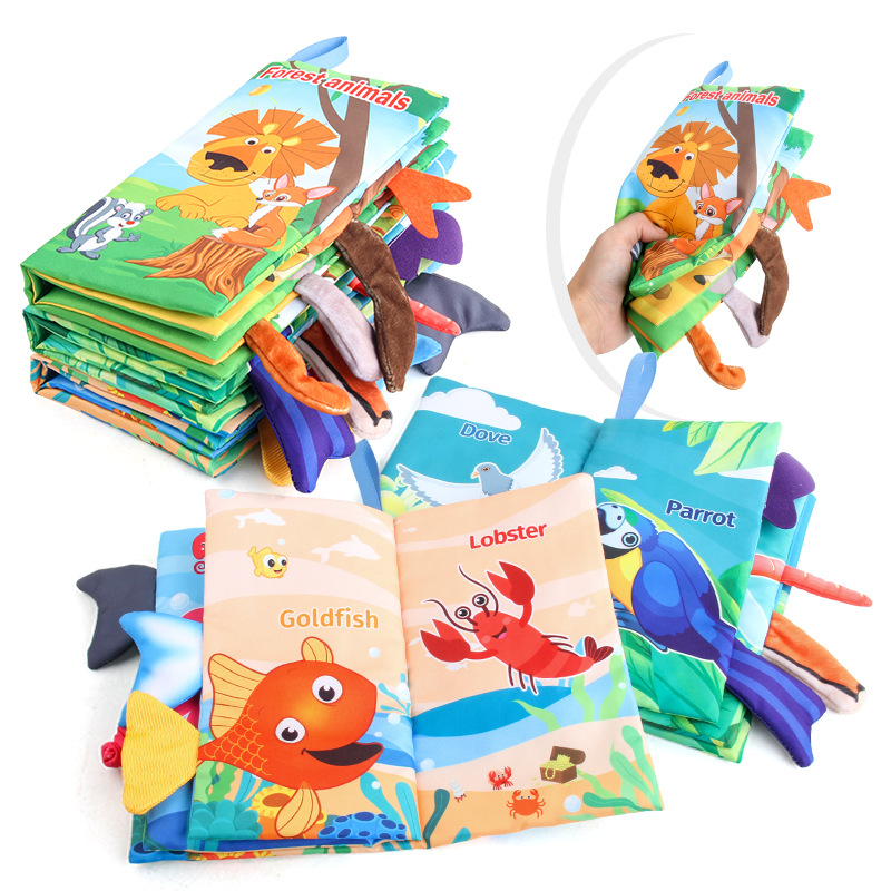 New Baby Cloth Books Visual an - Kids Education Books avaliação e preço