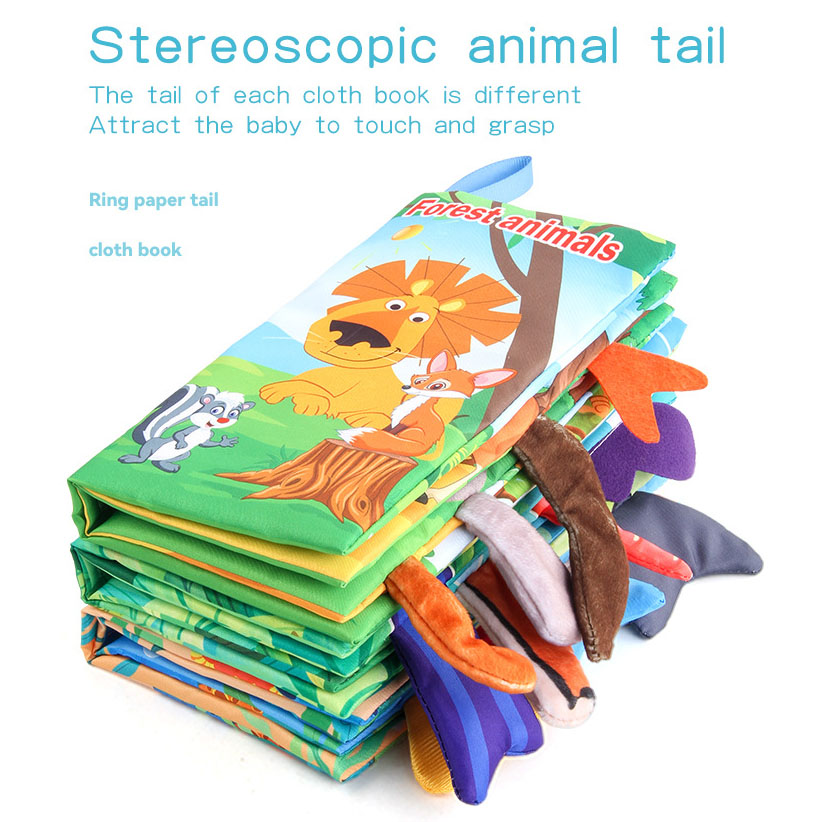 New Baby Cloth Books Visual an - Kids Education Books avaliação e preço