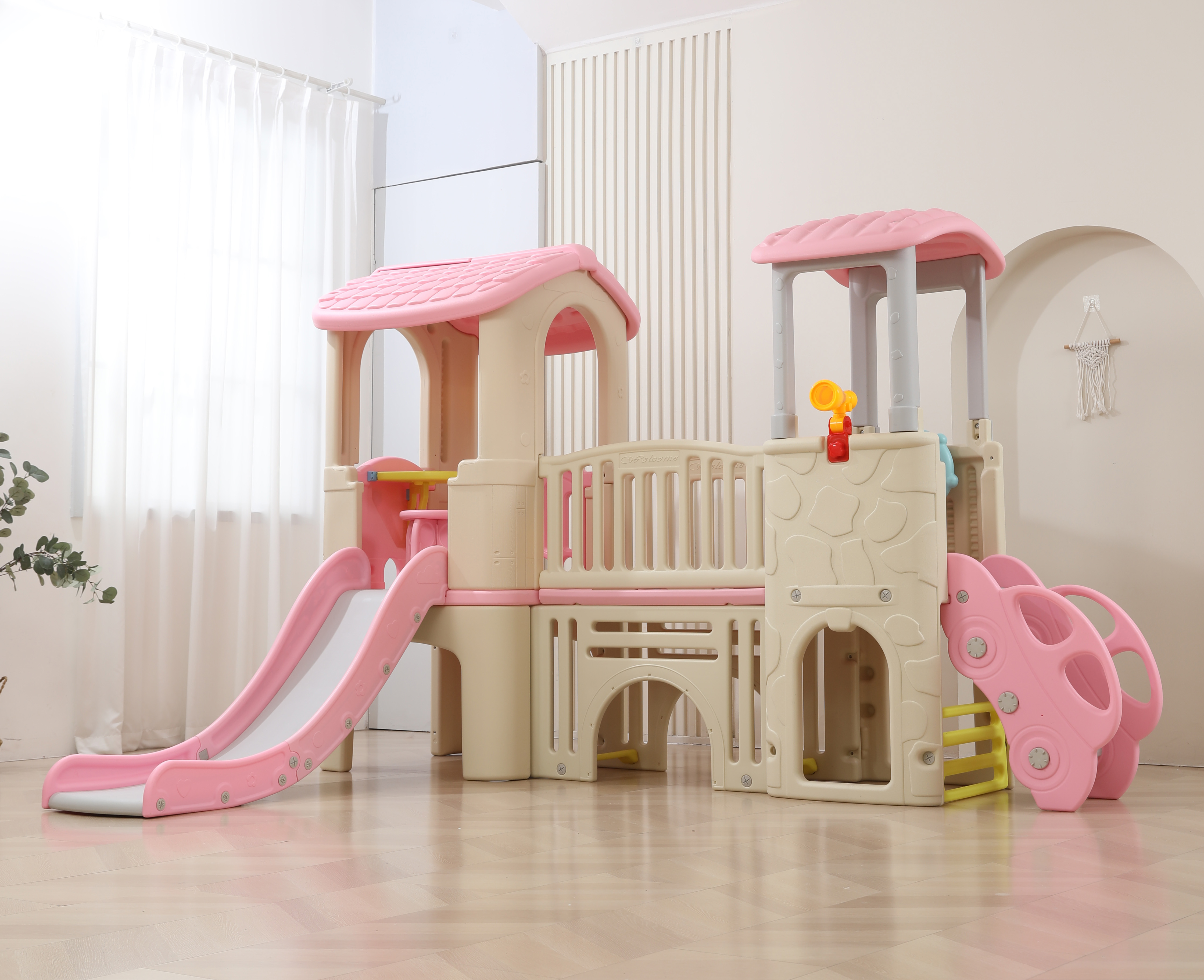 Large Indoor Playhouse Double  - Kids Education Park avaliação e preço