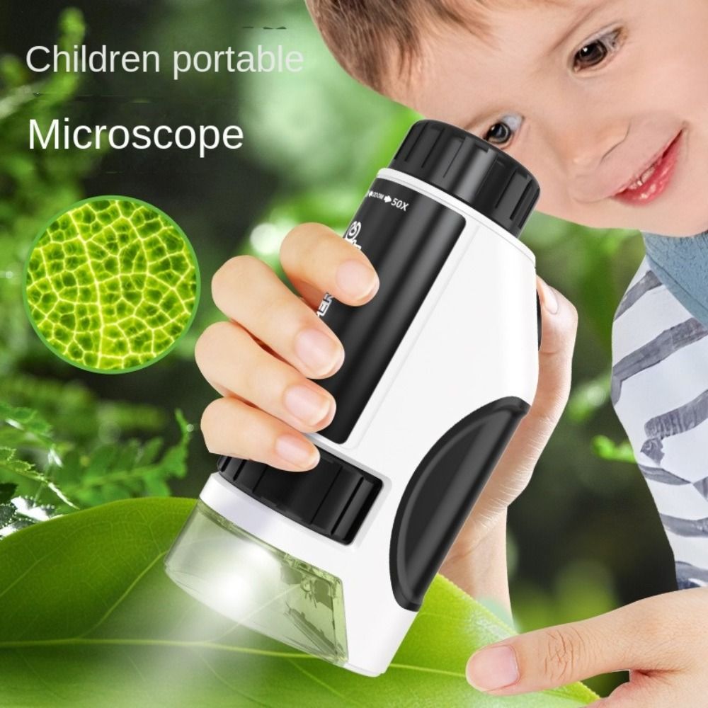 Handheld Kids Microscope LED L - Kids Definition Of Education avaliação e preço