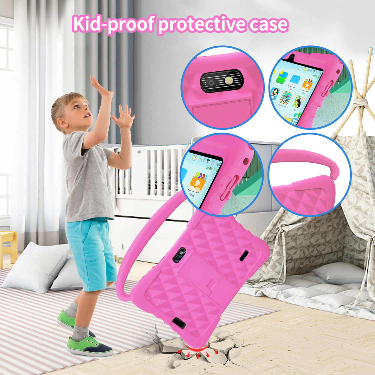 7.0 Inch Kids Tablet Android 1 - Kids Education Software For Pc avaliação e preço
