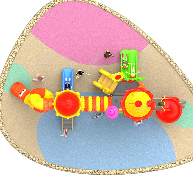 New Arrival Kids Plastic Slide - Kids Education Park avaliação e preço