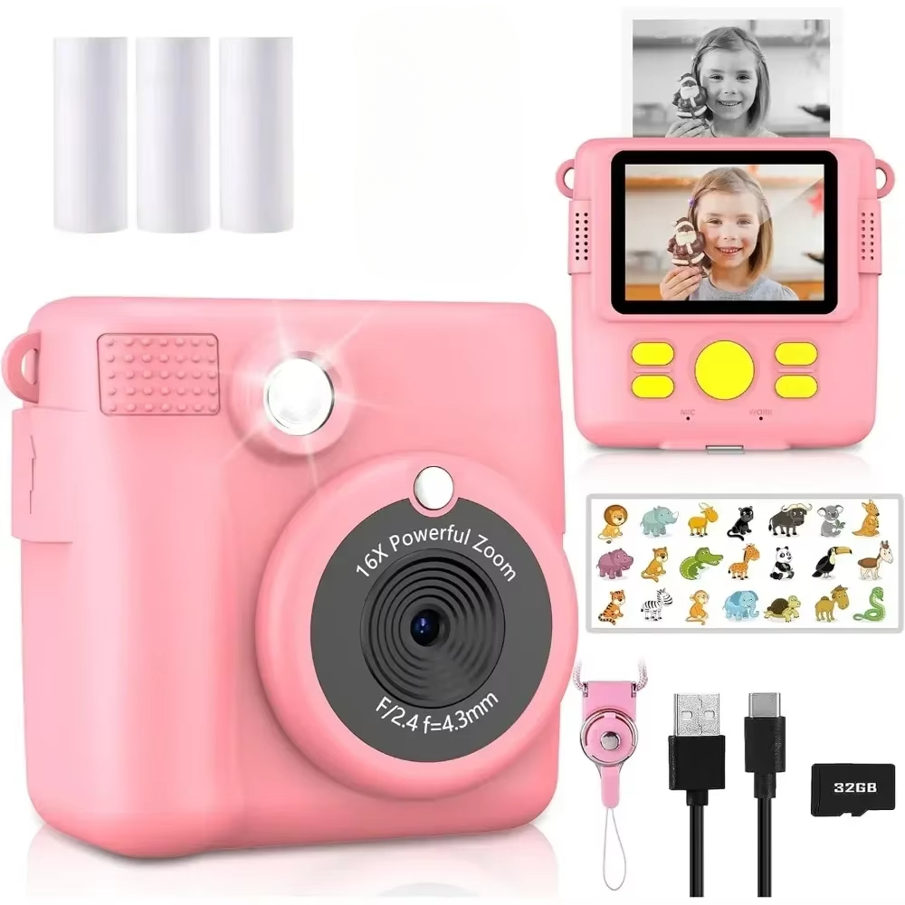 Instant Print Camera for Kids, - Kids Education Free App avaliação e preço