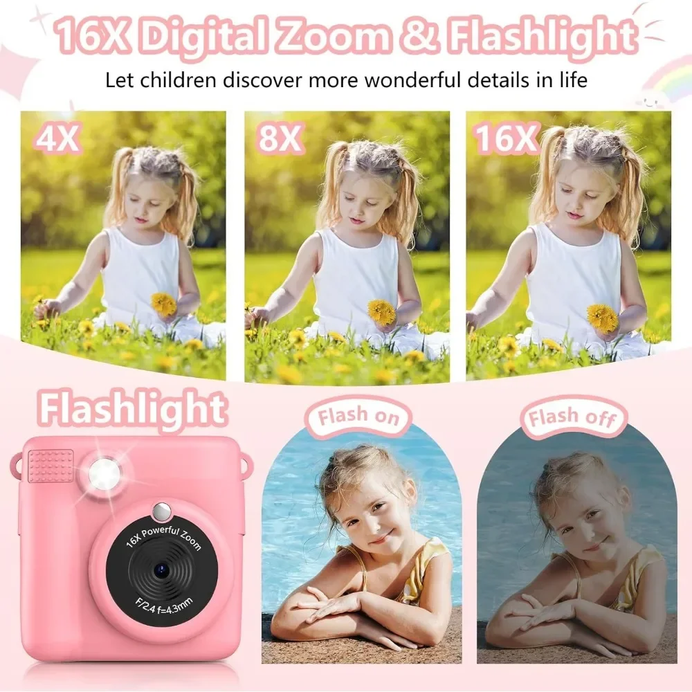 Instant Print Camera for Kids, - Kids Education Free App avaliação e preço