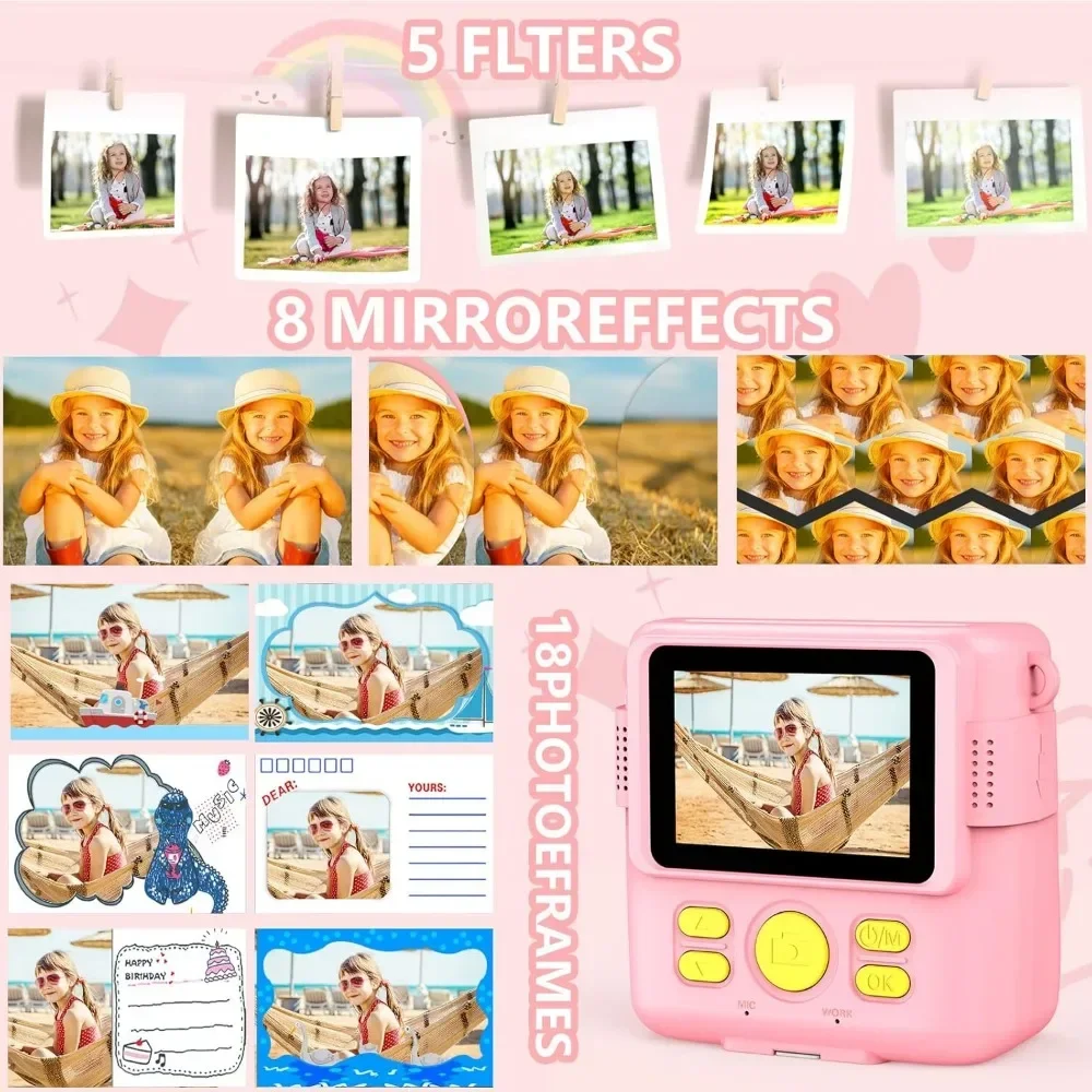 Instant Print Camera for Kids, - Kids Education Free App avaliação e preço