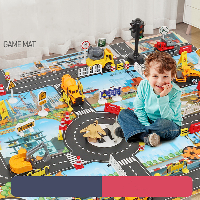 Hot Baby Play Mat Road Map Kid - Kids Education Park avaliação e preço