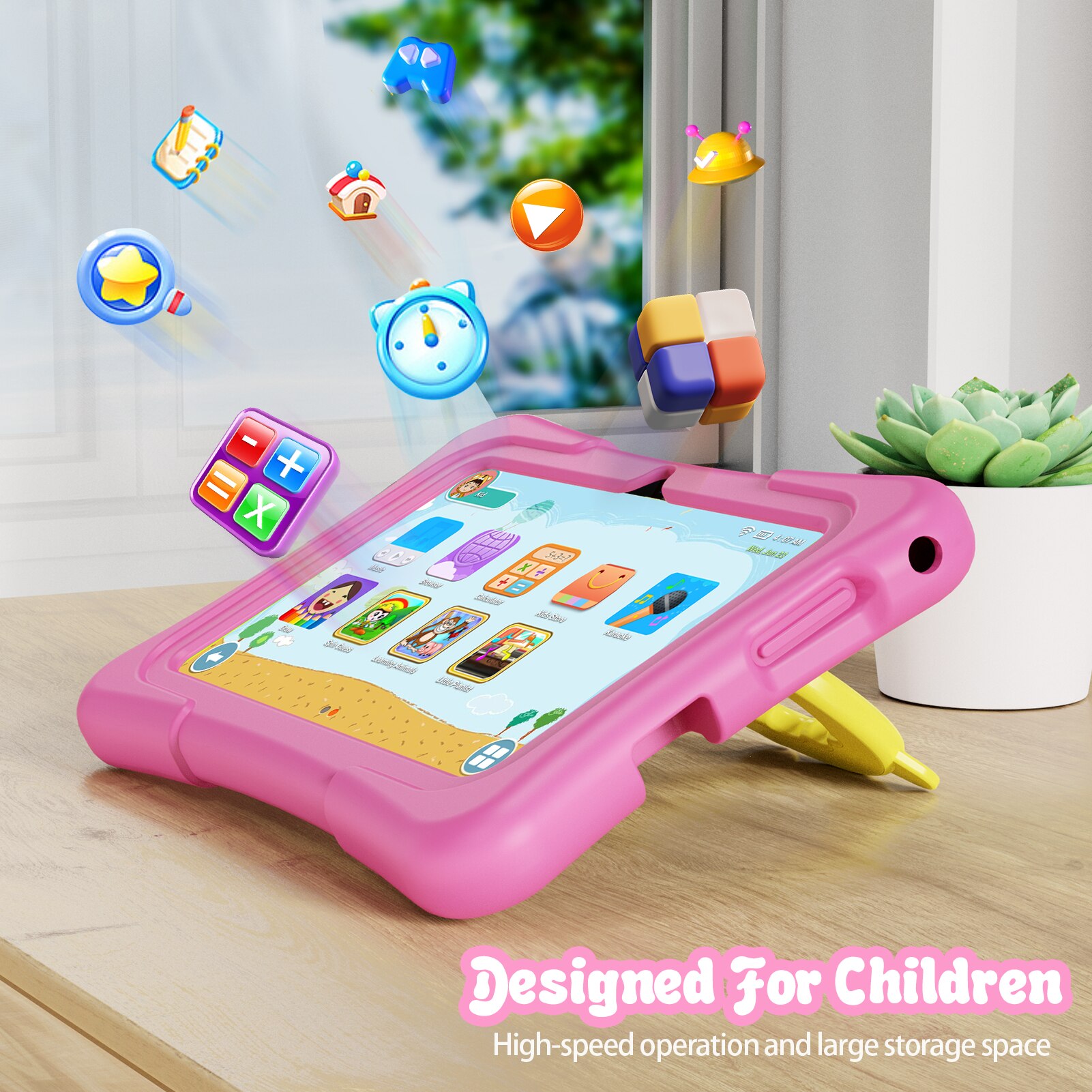 PRITOM Tablet for Kids 7 Inch  - Kids Education Software For Pc avaliação e preço