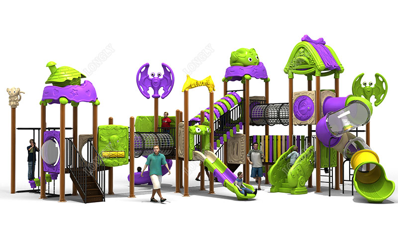 Newest Outdoor Playground Plas - Kids Education Park avaliação e preço