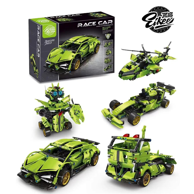 1:18 Green Sports Car Building - Kids Education Free App avaliação e preço