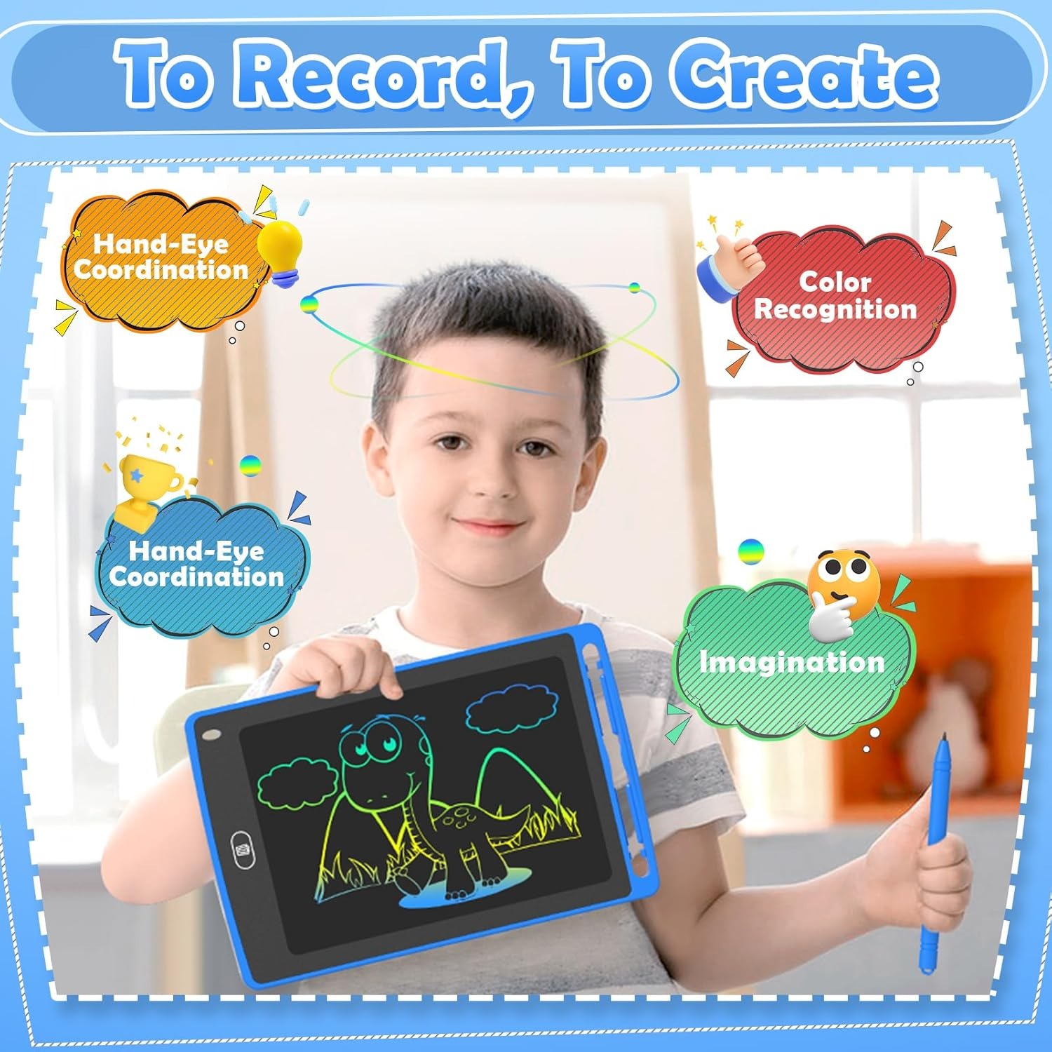 Pack LCD Writing Tablet for Ki - Kids Educational Game avaliação e preço