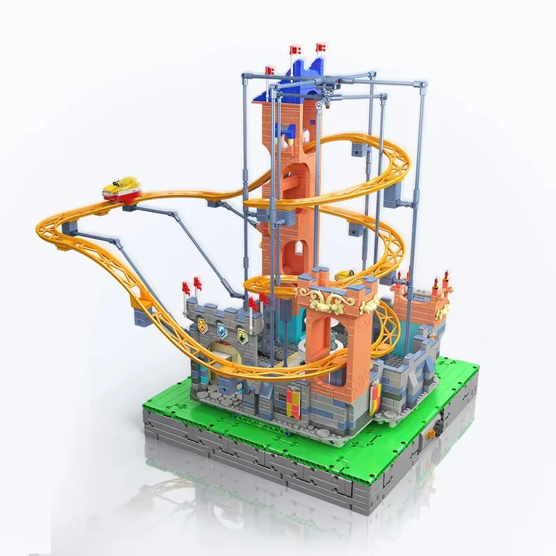 MOULDKING Castle Roller Coaste - Kids Education Park avaliação e preço
