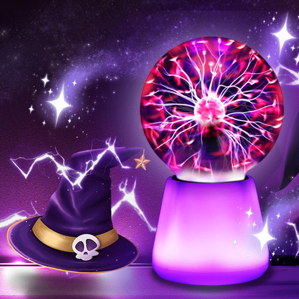 Plasma Ball Lamp Desk Decor In - Globe Interactive Light avaliação e preço
